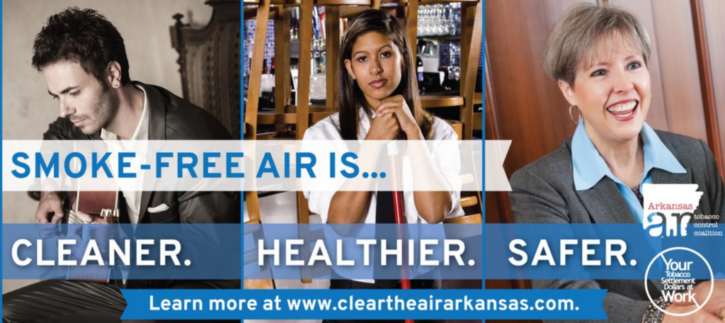 Clear the Air Arkansas banner