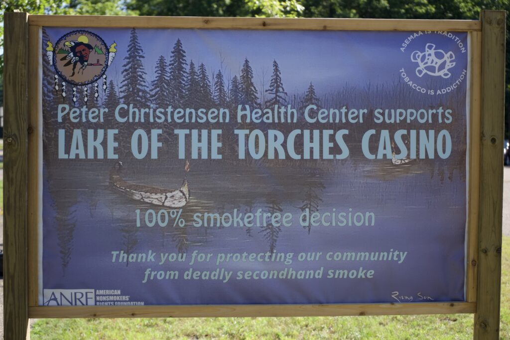 Peter Christensen Health Center Supports Lake of the Torches Casino 100% Smokefree Decision